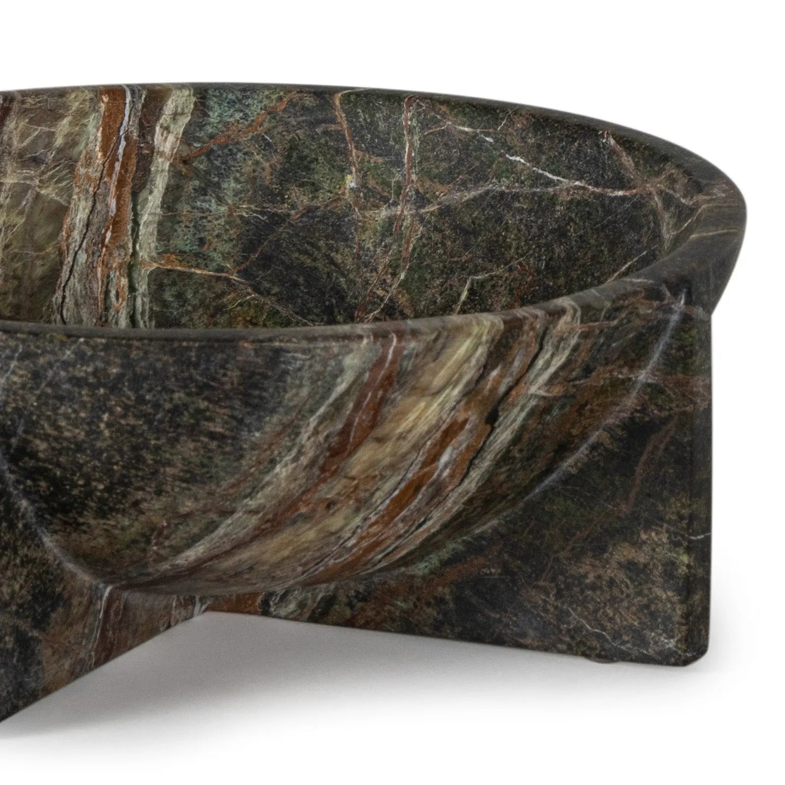 Tribune Marble Bowl Small (Green)