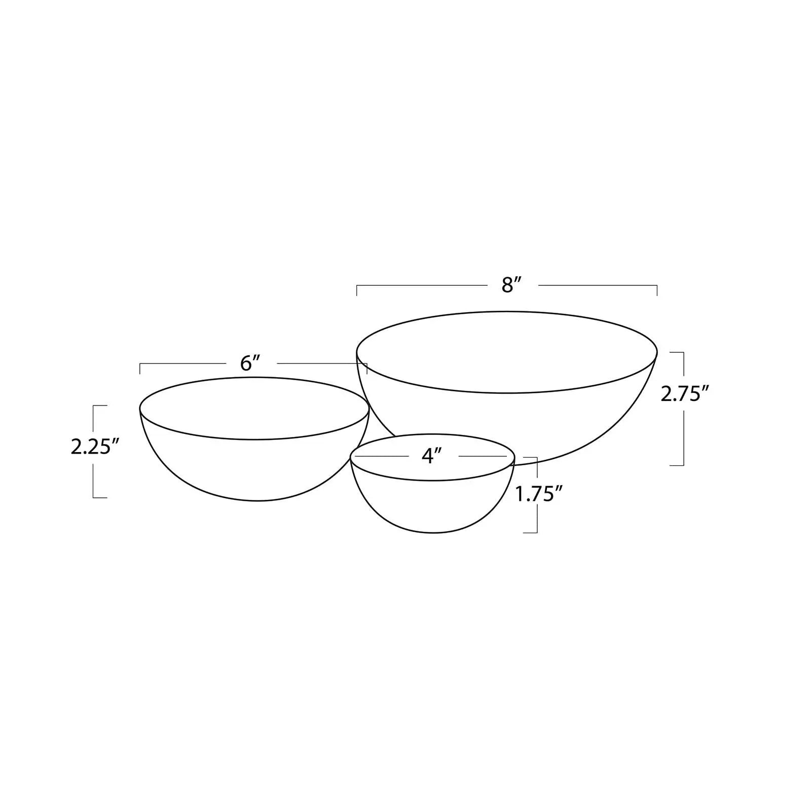Cora Horn Bowl Set | Natural Horn Decorative Bowl Set - Villa Decor & Design
