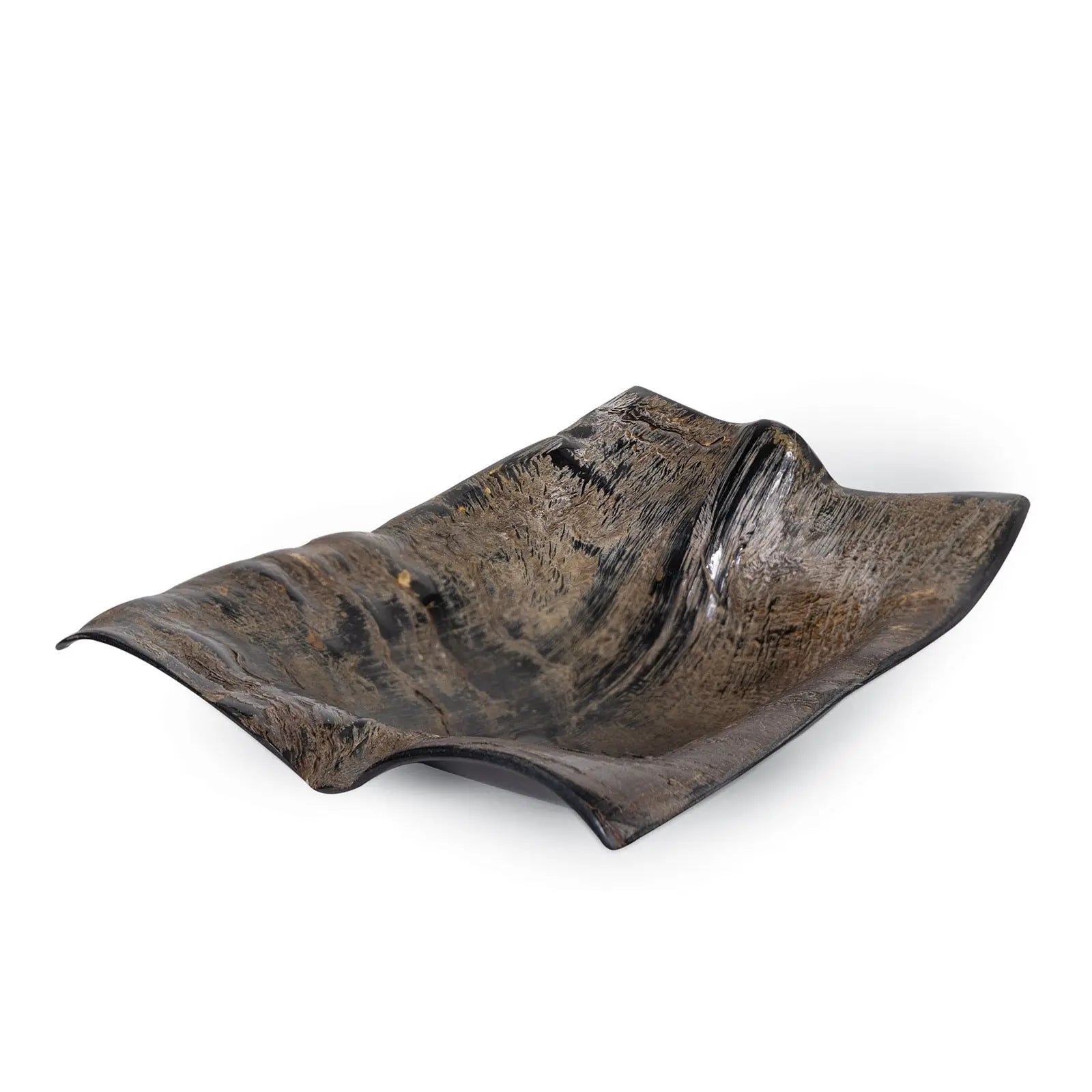 Brock Horn Dish | Natural Horn Decorative Dish - Villa Decor & Design