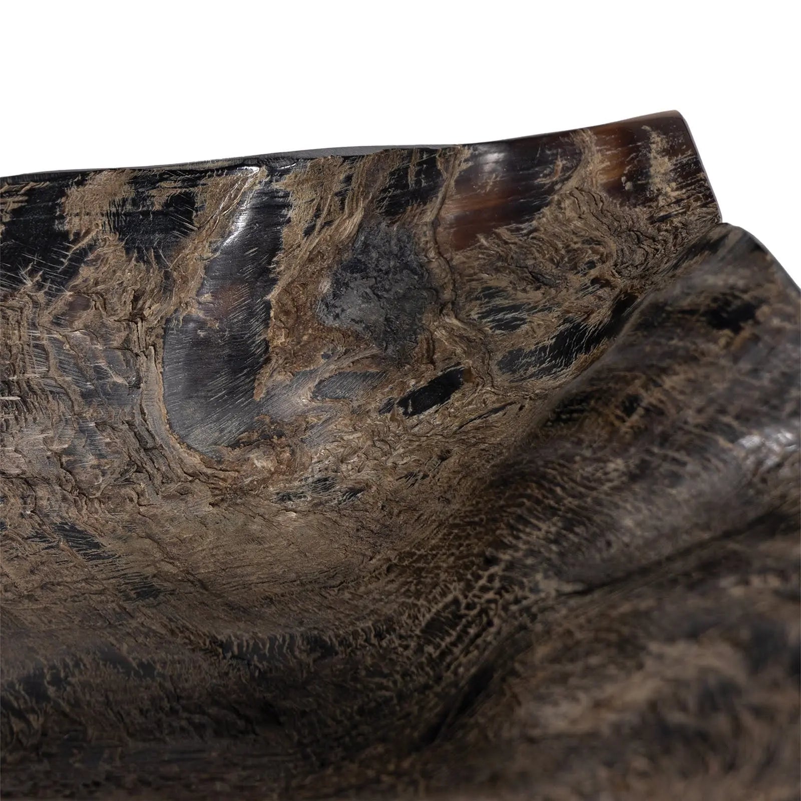Brock Horn Dish | Natural Horn Decorative Dish - Villa Decor & Design
