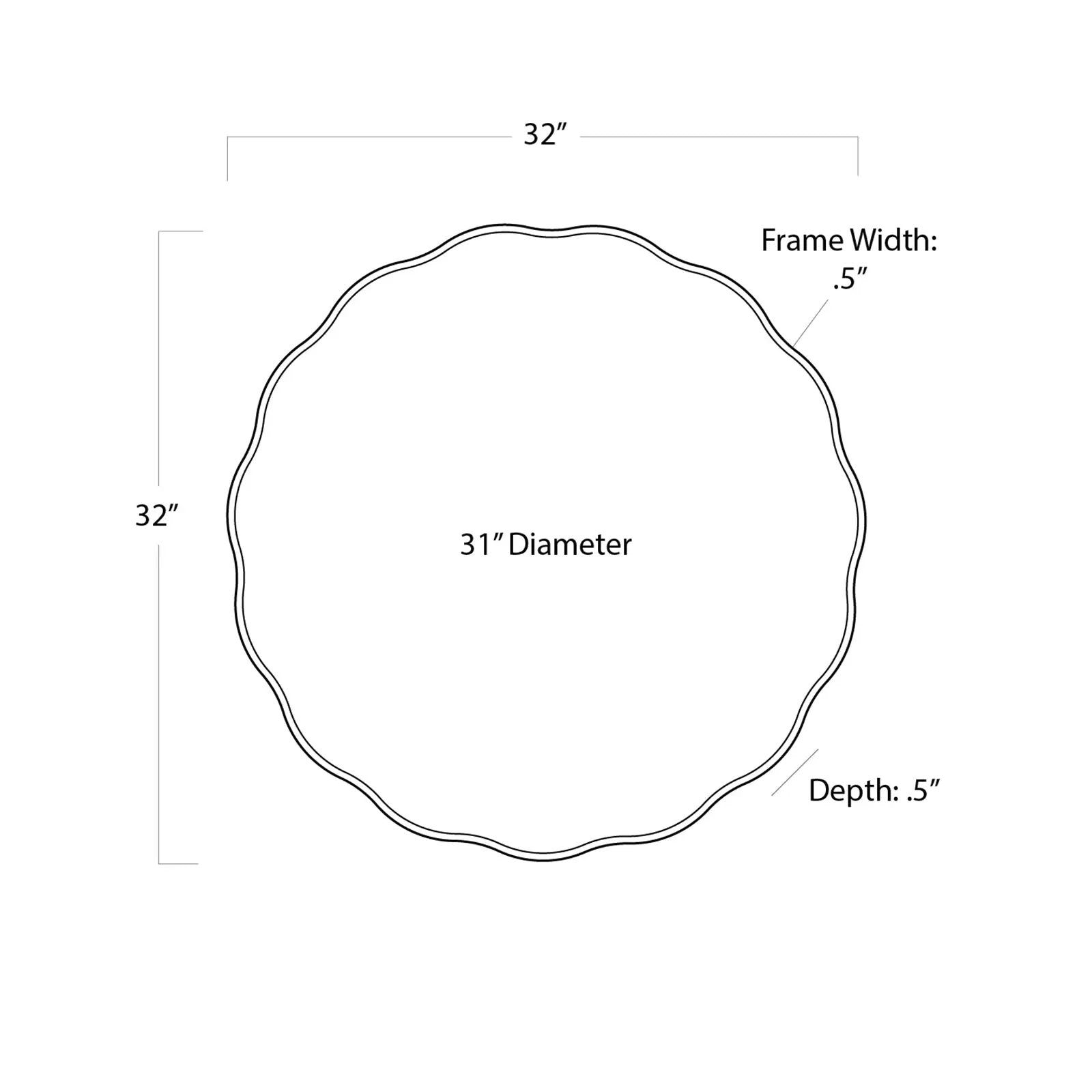 Candice Mirror (Small & Large) Regina Andrew