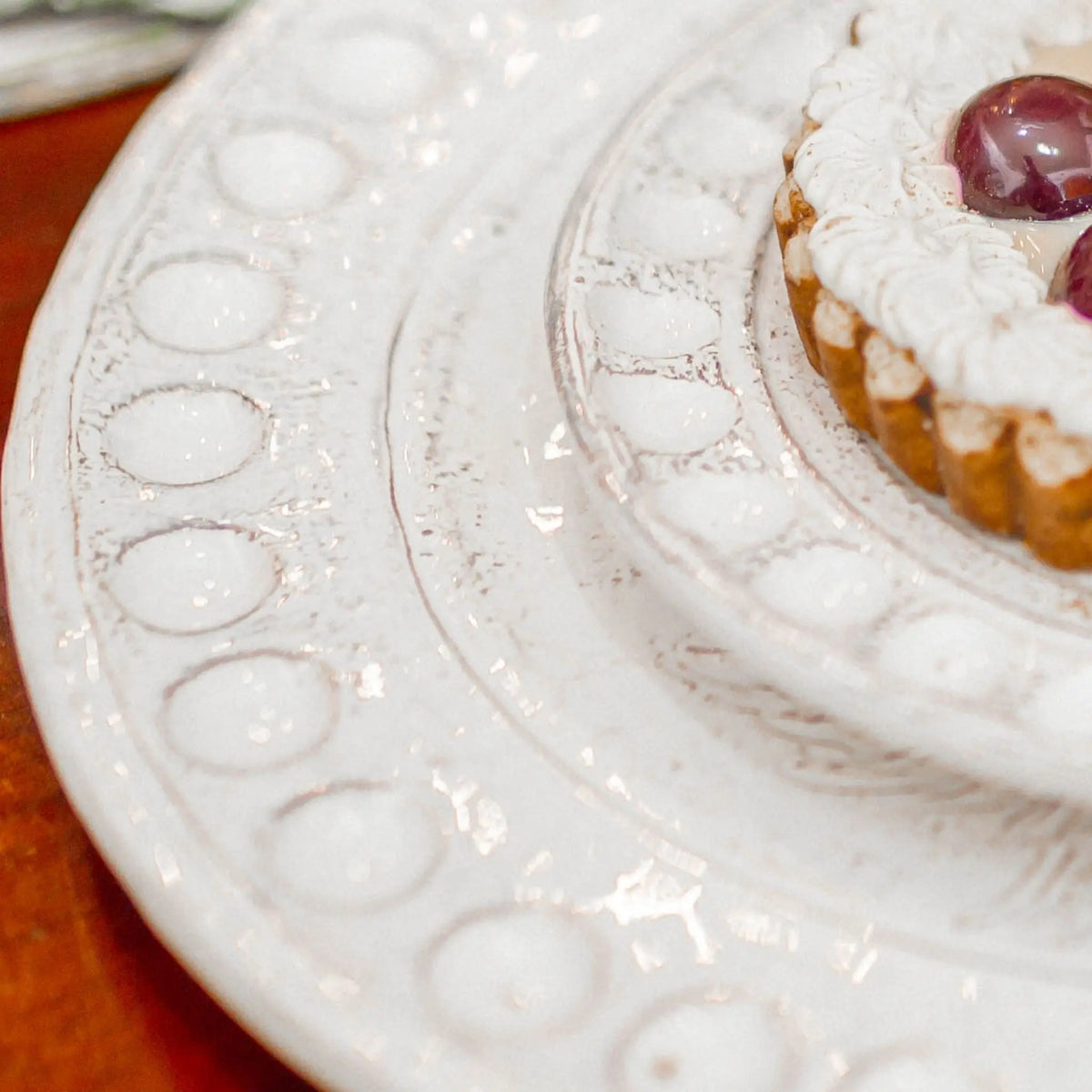 Christmas Tree Dessert Plates – Set of 4