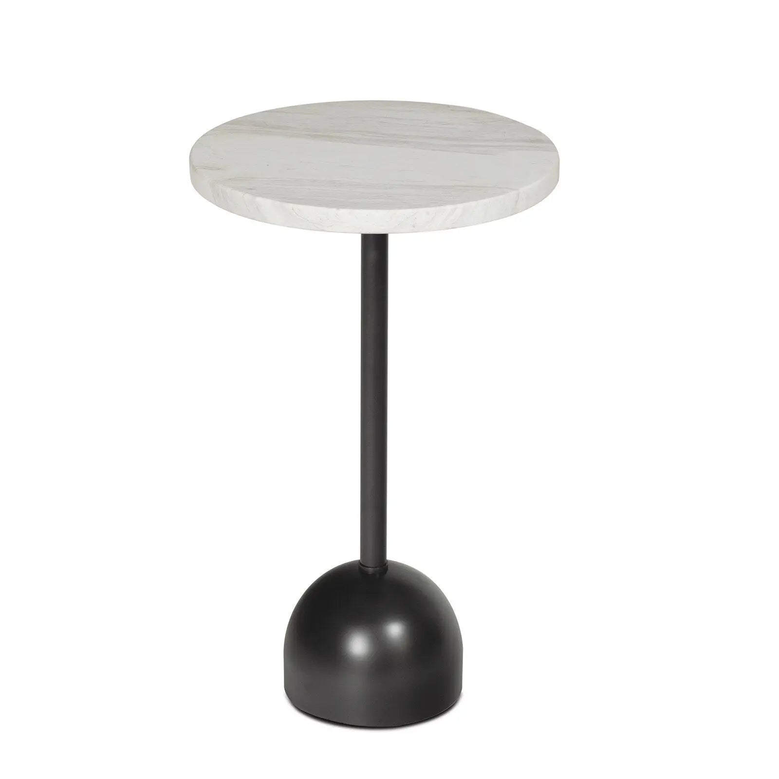Arthur Accent Table - Round Marble & Goblet Base Side Table - Villa Decor & Design