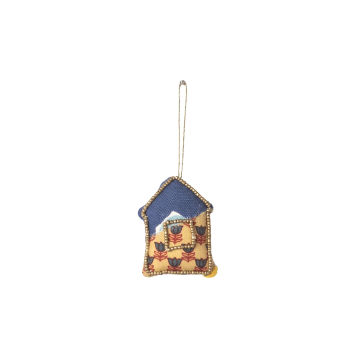 Kantha Beaded Home Ornaments – Set of 4