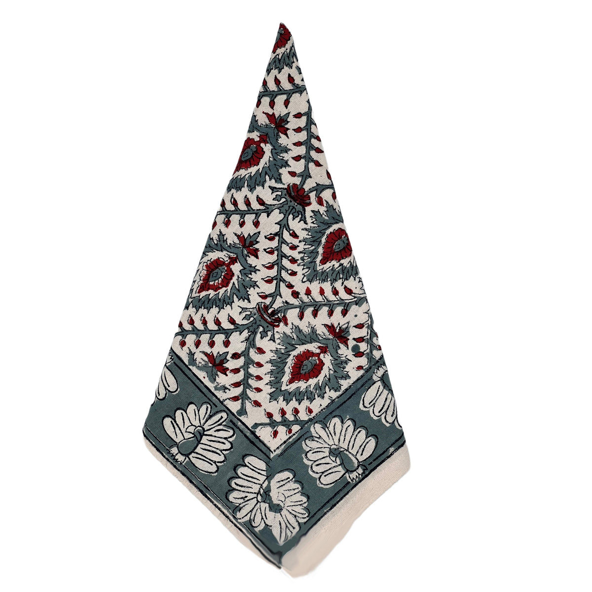 Cabana Napkins, Crimson and Clover – Set of 8