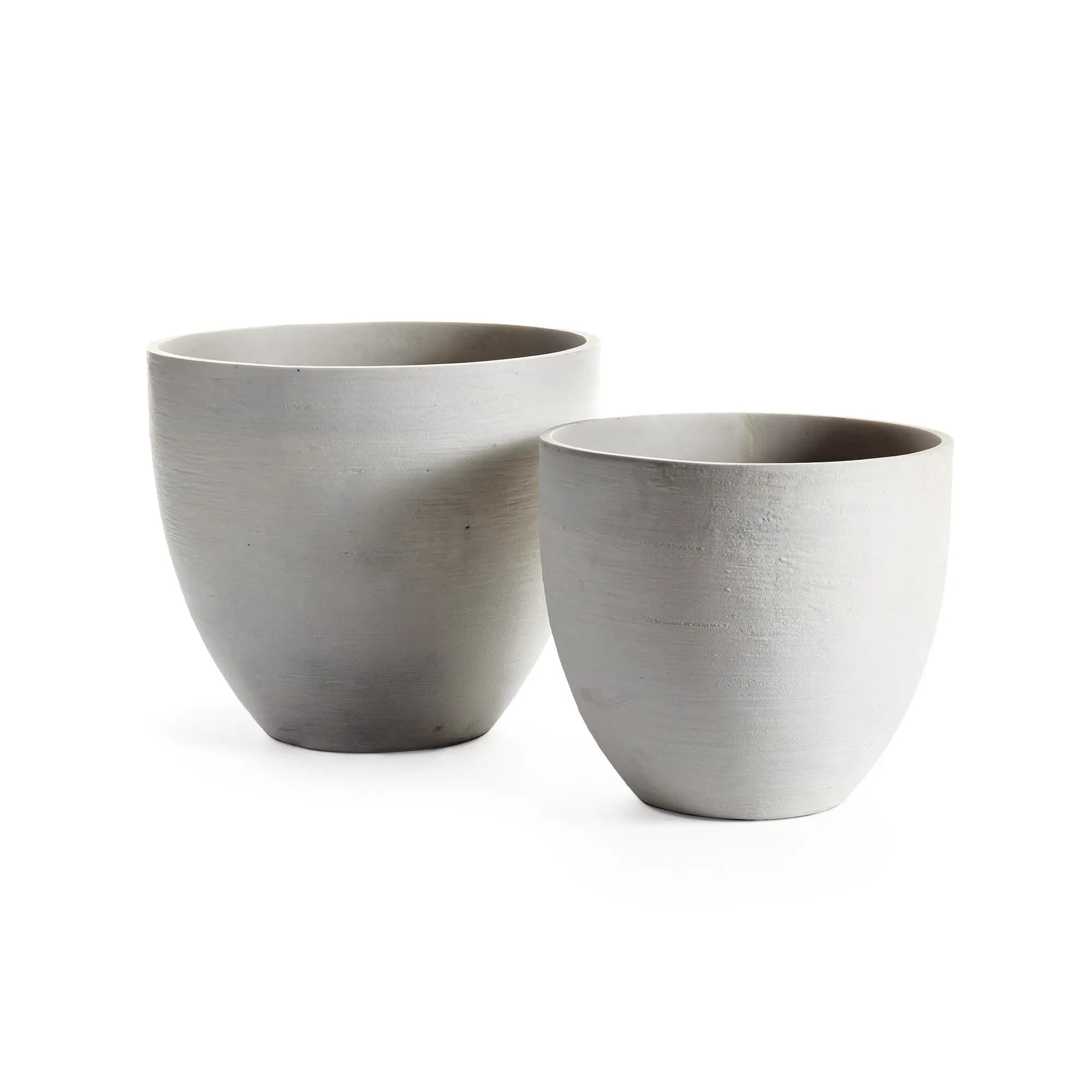 FIBRESTONE MALIBU TAPERED POTS, SET OF 2 Villa Decor & Design