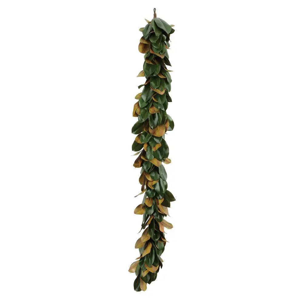 GRAND MAGNOLIA LEAF GARLAND 72" Villa Decor & Design