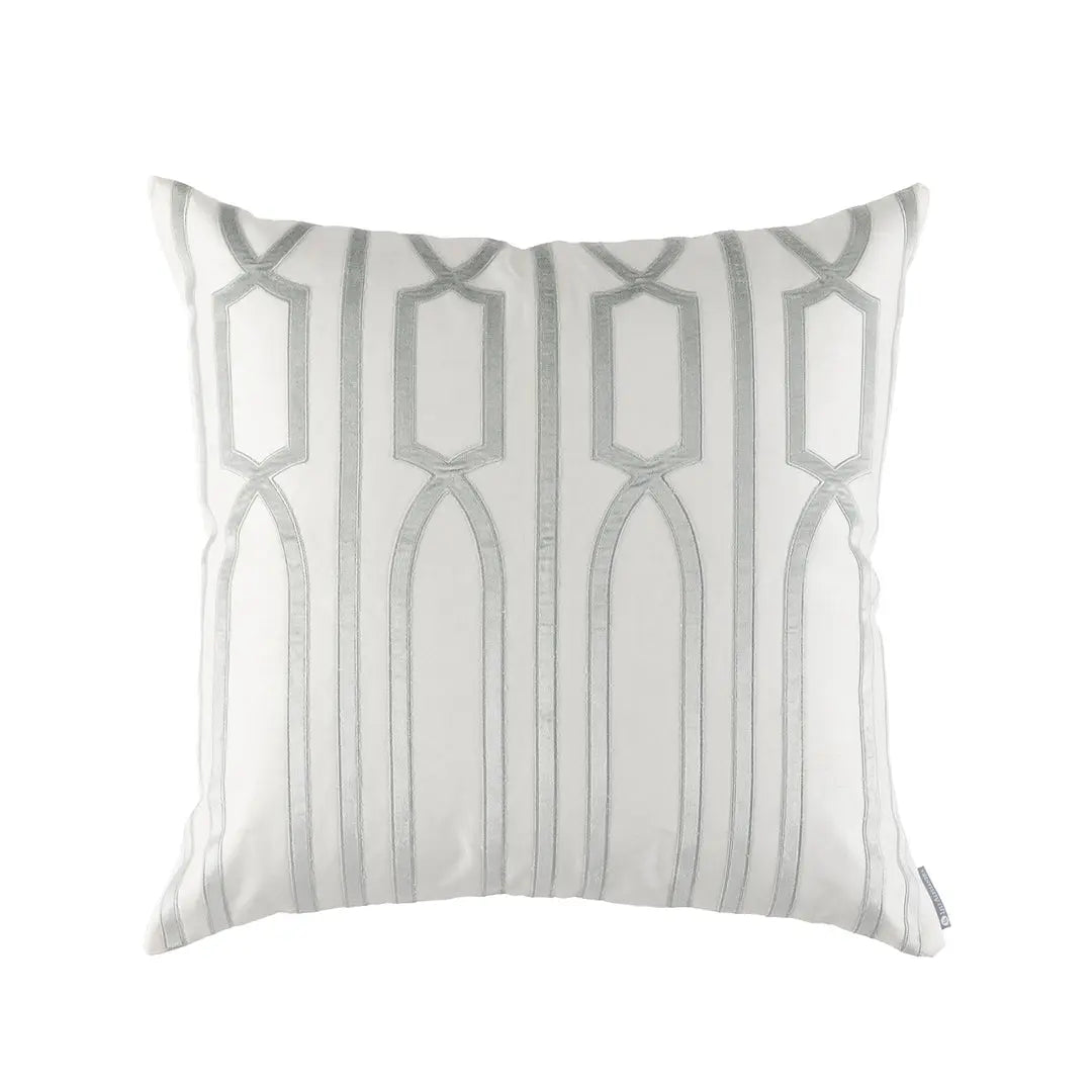 green and white decorative pillow, green and white bedding