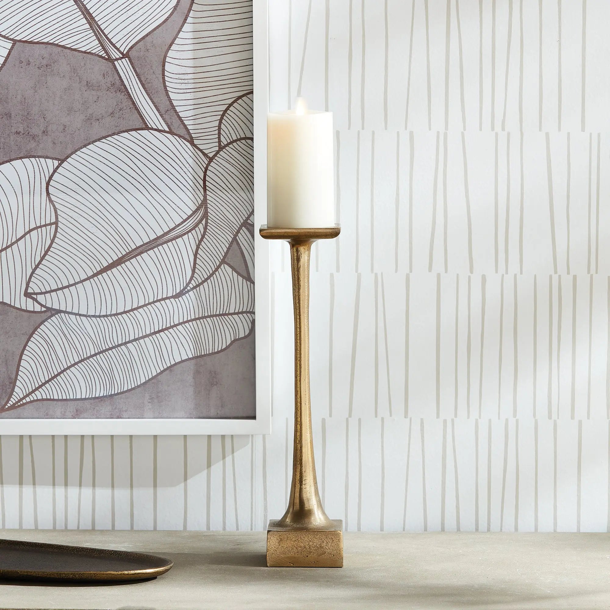 MILTON CANDLE STAND MEDIUM Villa Decor & Design