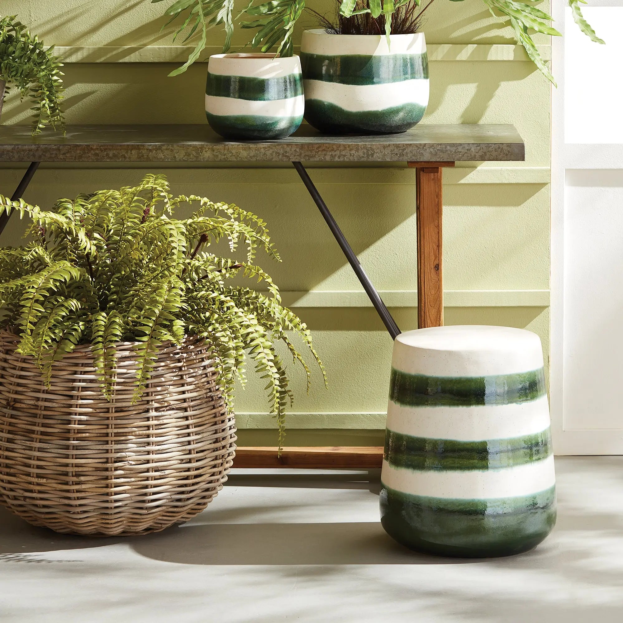 BRINLEY BASKETS, SET OF 2 Villa Decor & Design