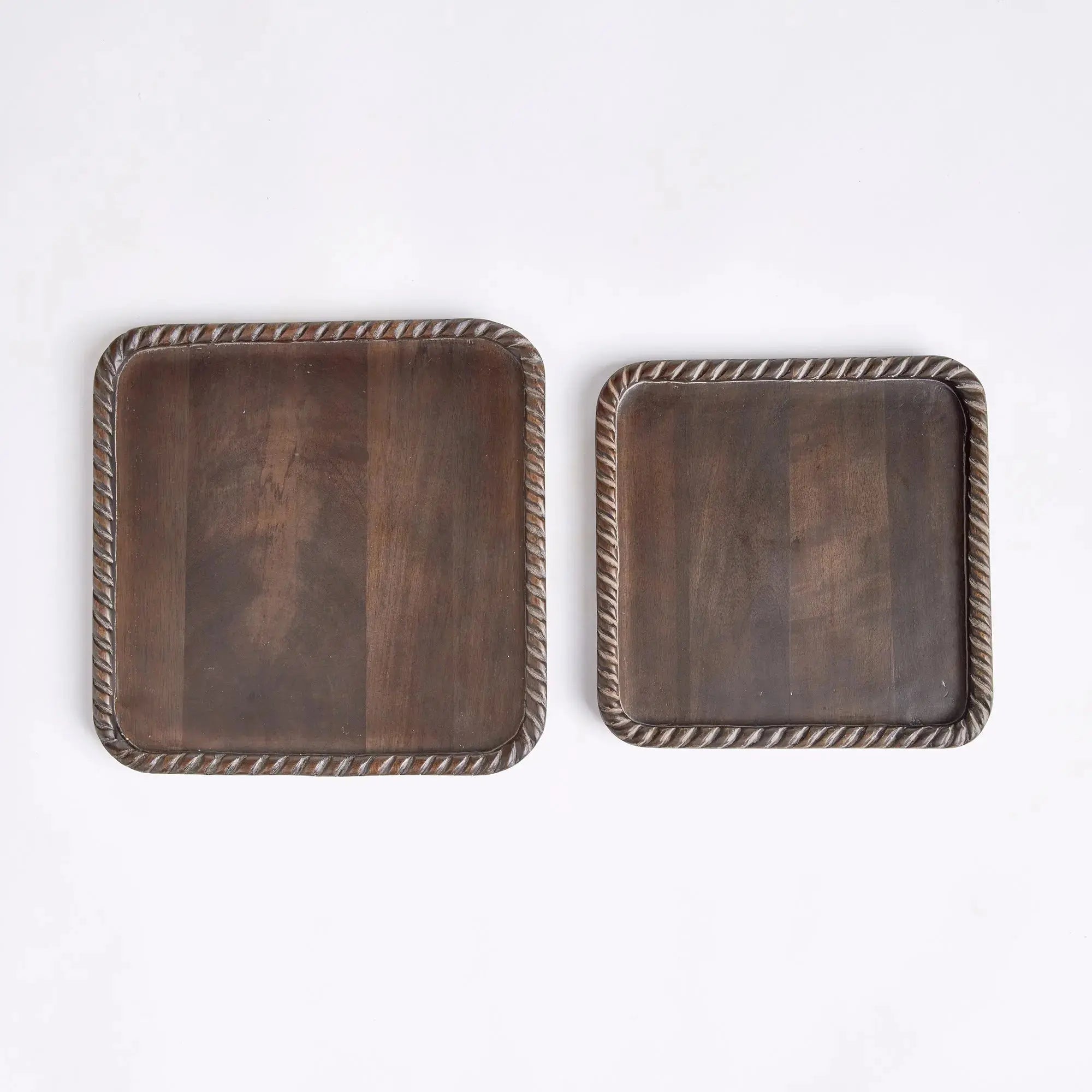 LANGLEY SQUARE TRAYS, SET OF 2 Villa Decor & Design