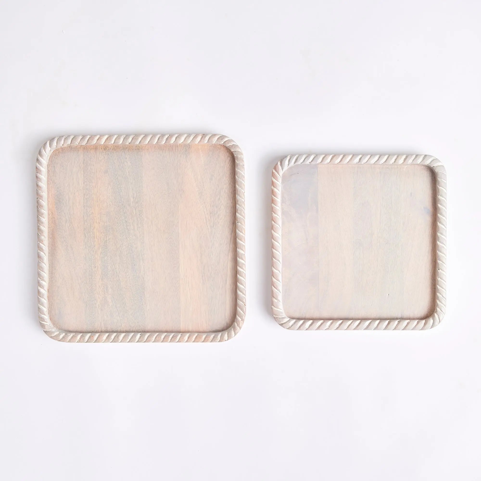 LANGLEY SQUARE TRAYS, SET OF 2 Villa Decor & Design