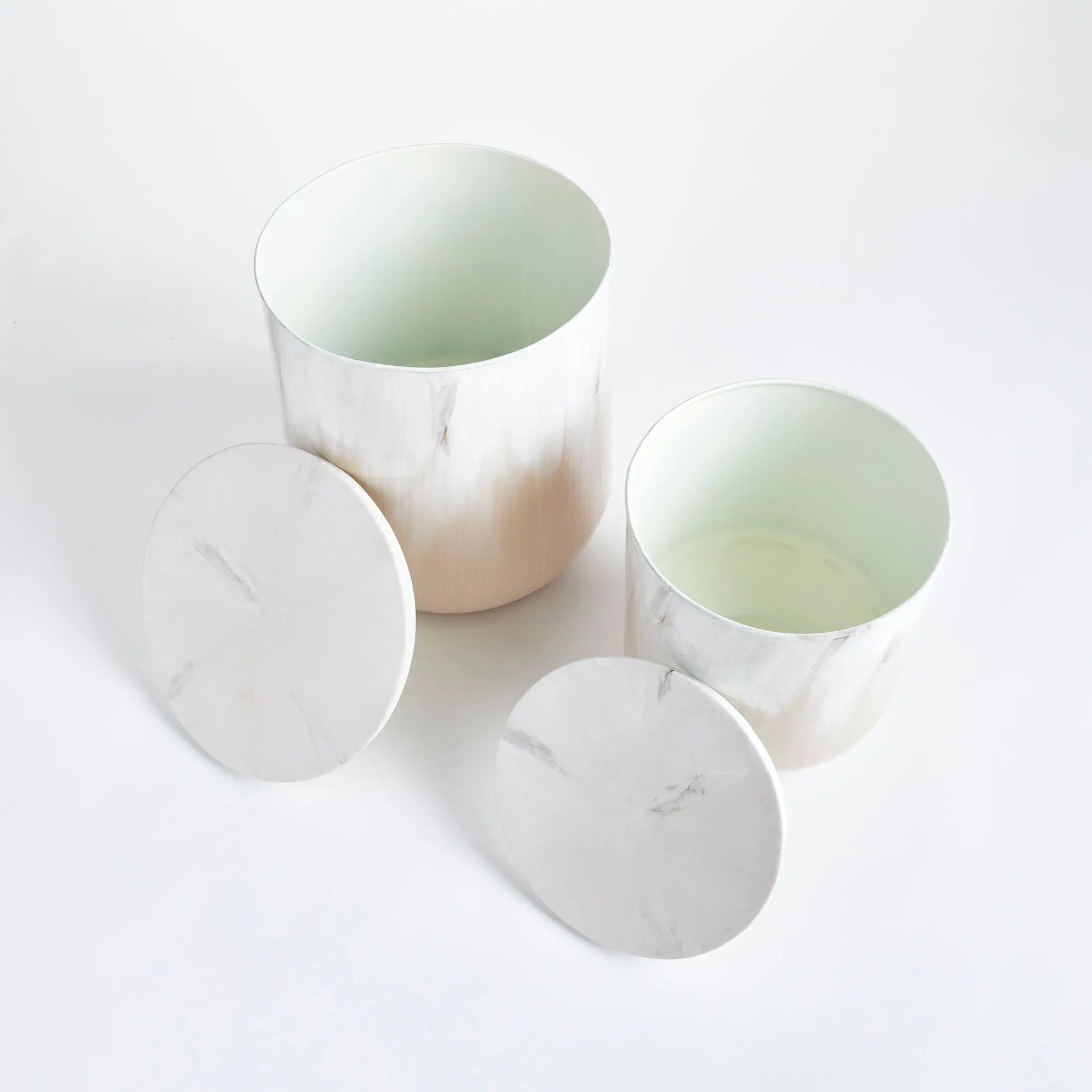 SANTOS STORAGE TABLES, SET OF 2 Villa Decor & Design