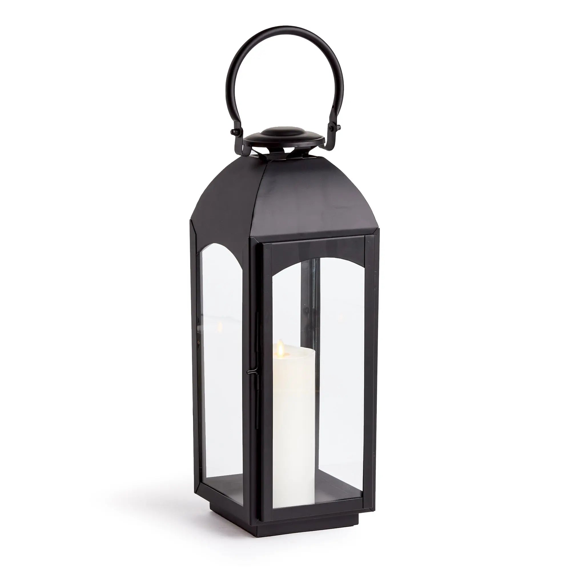 Antoinette Outdoor Lantern - LARGE | BLACK