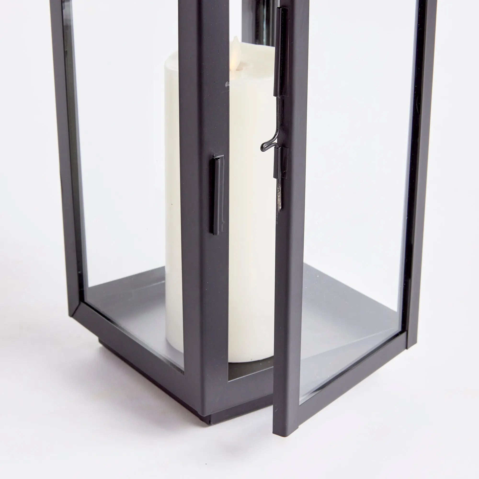 Antoinette Outdoor Lantern - LARGE | BLACK