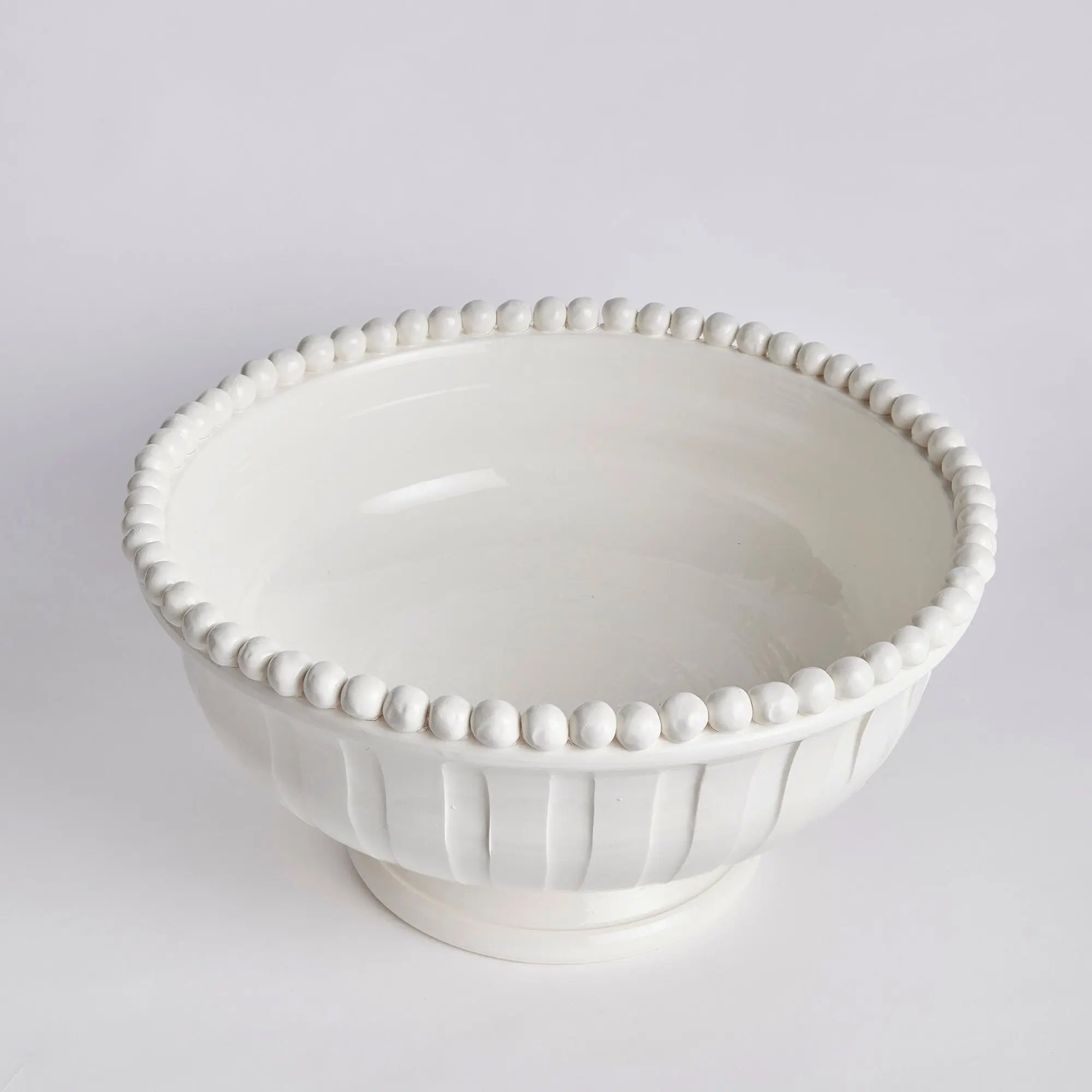 COLETTA DECORATIVE FOOTED LOW BOWL Villa Decor & Design