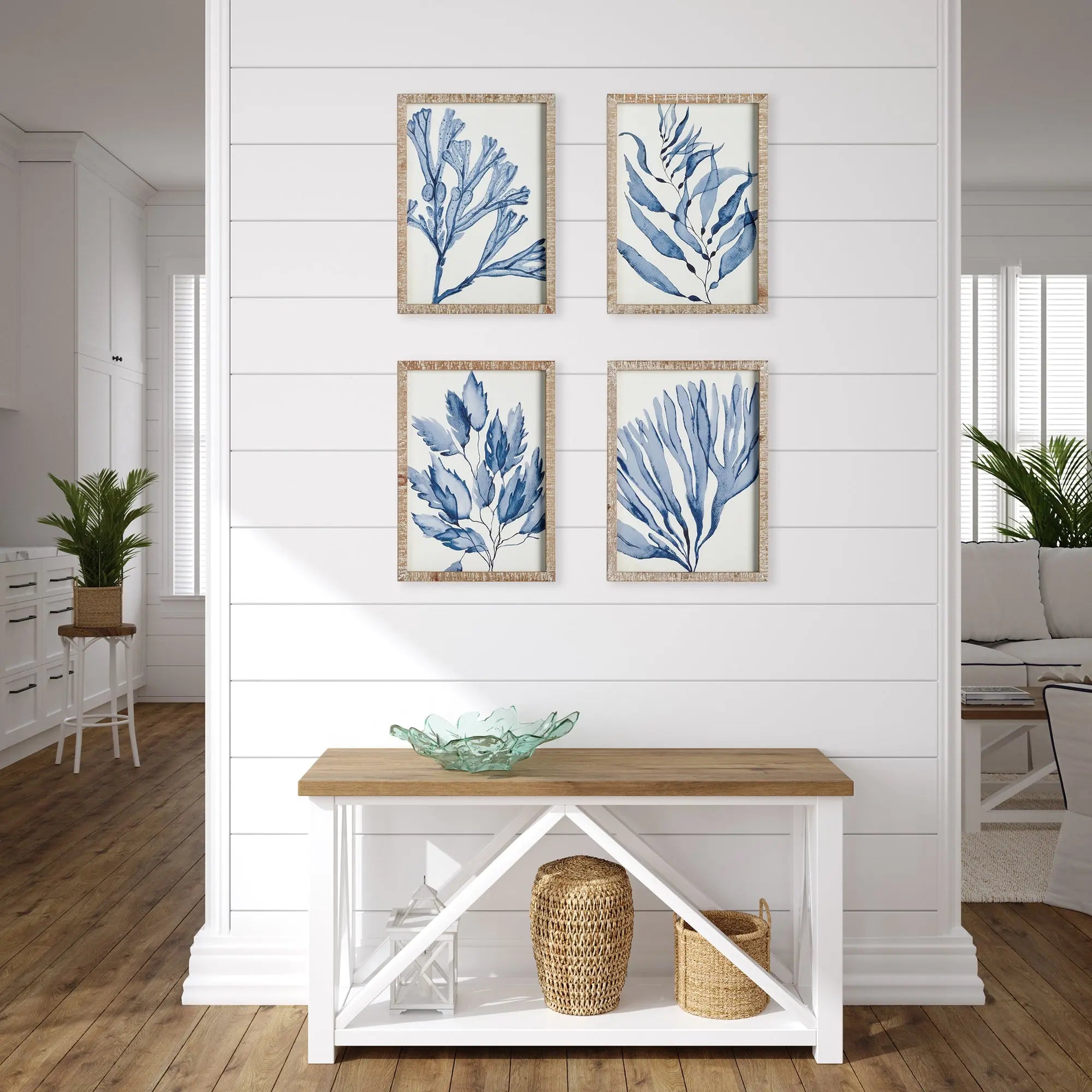 MARINE PRINTS, SET OF 4 Villa Decor & Design