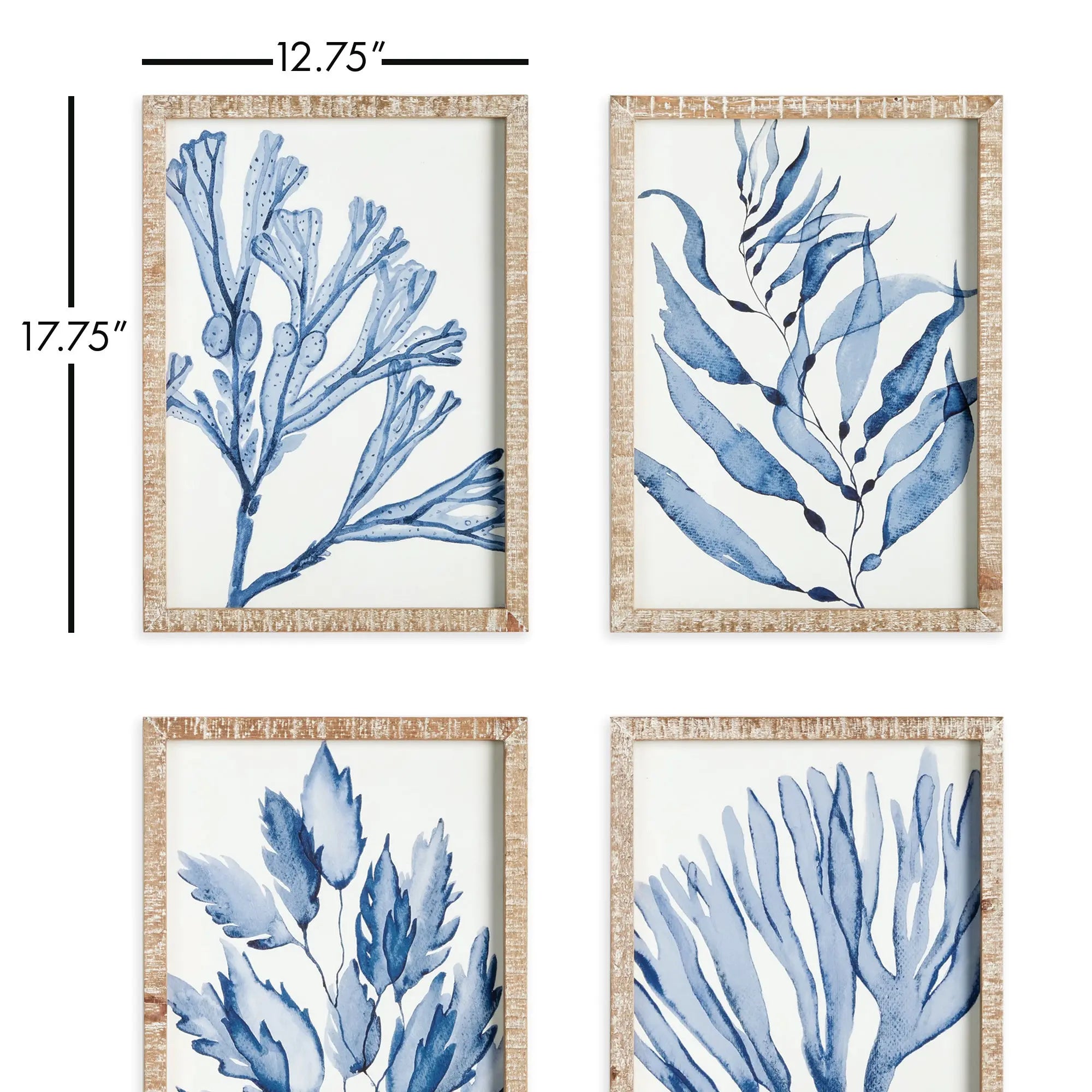 MARINE PRINTS, SET OF 4 Villa Decor & Design