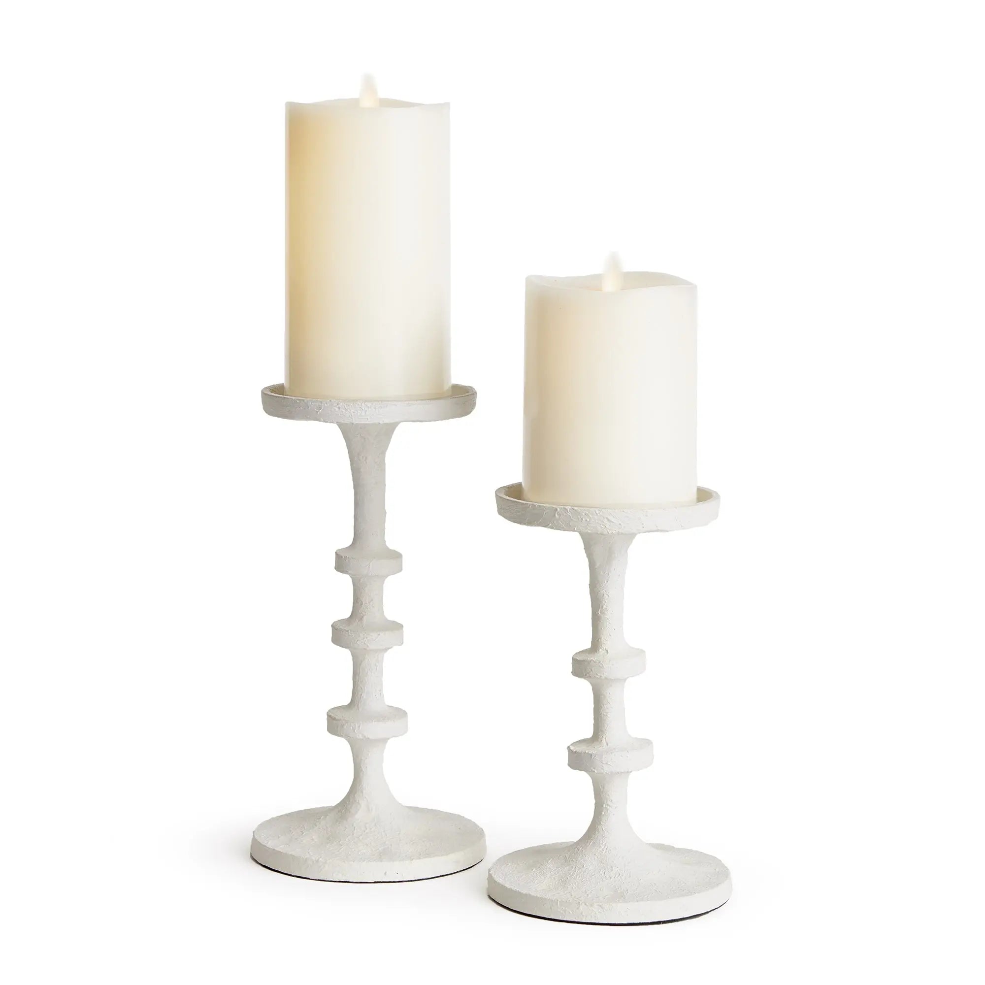 ABACUS PETITE CANDLE STANDS, SET OF 2 Villa Decor & Design