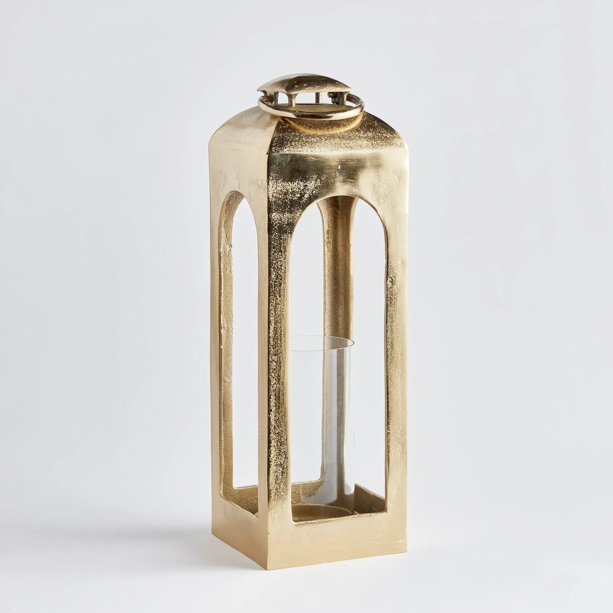 Isabella Champagne Gold Lanterns - Large (25.5") or Small (22") Napa Home & Garden