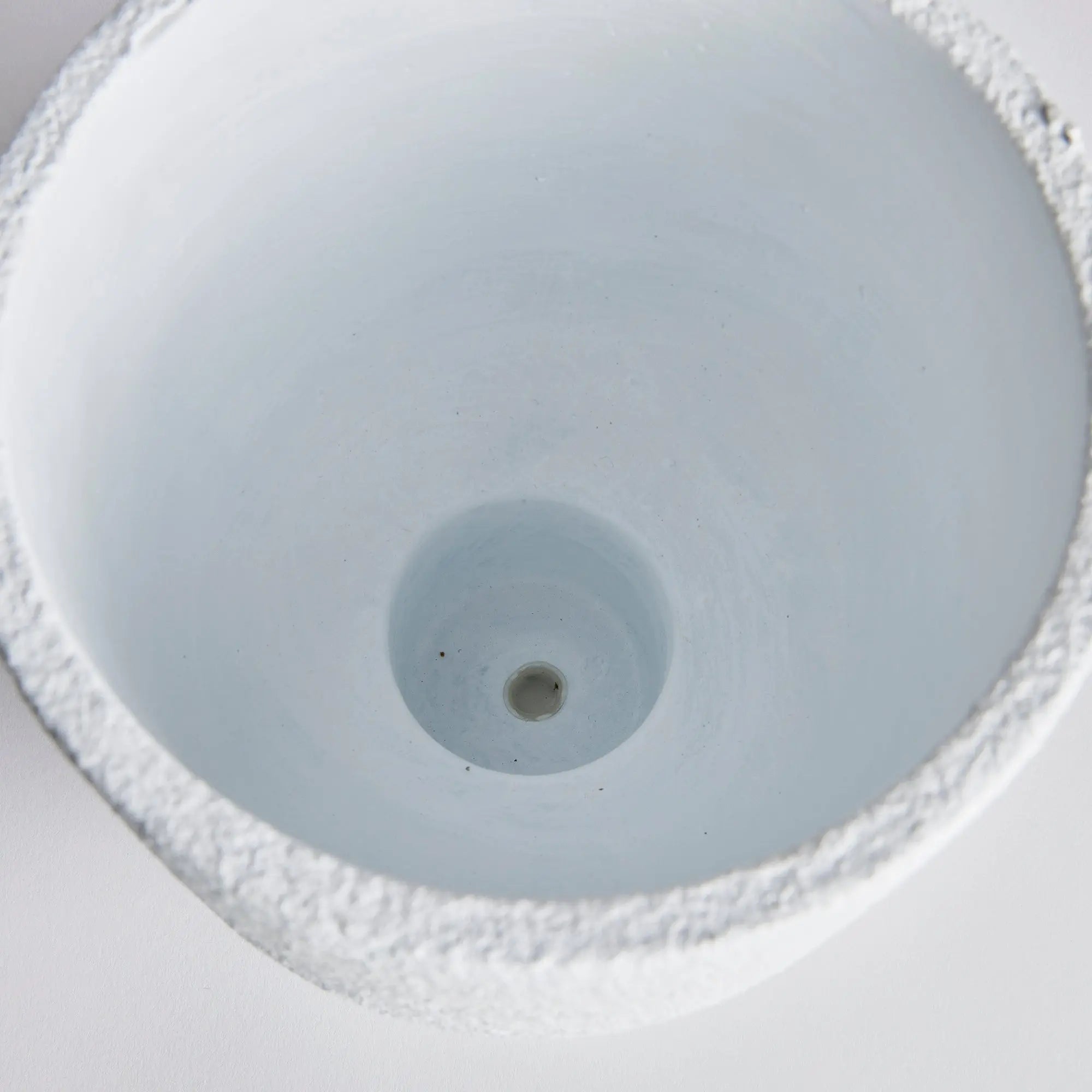 Isadora Large Footed Urn - White Concrete Decorative Planter Napa Home & Garden