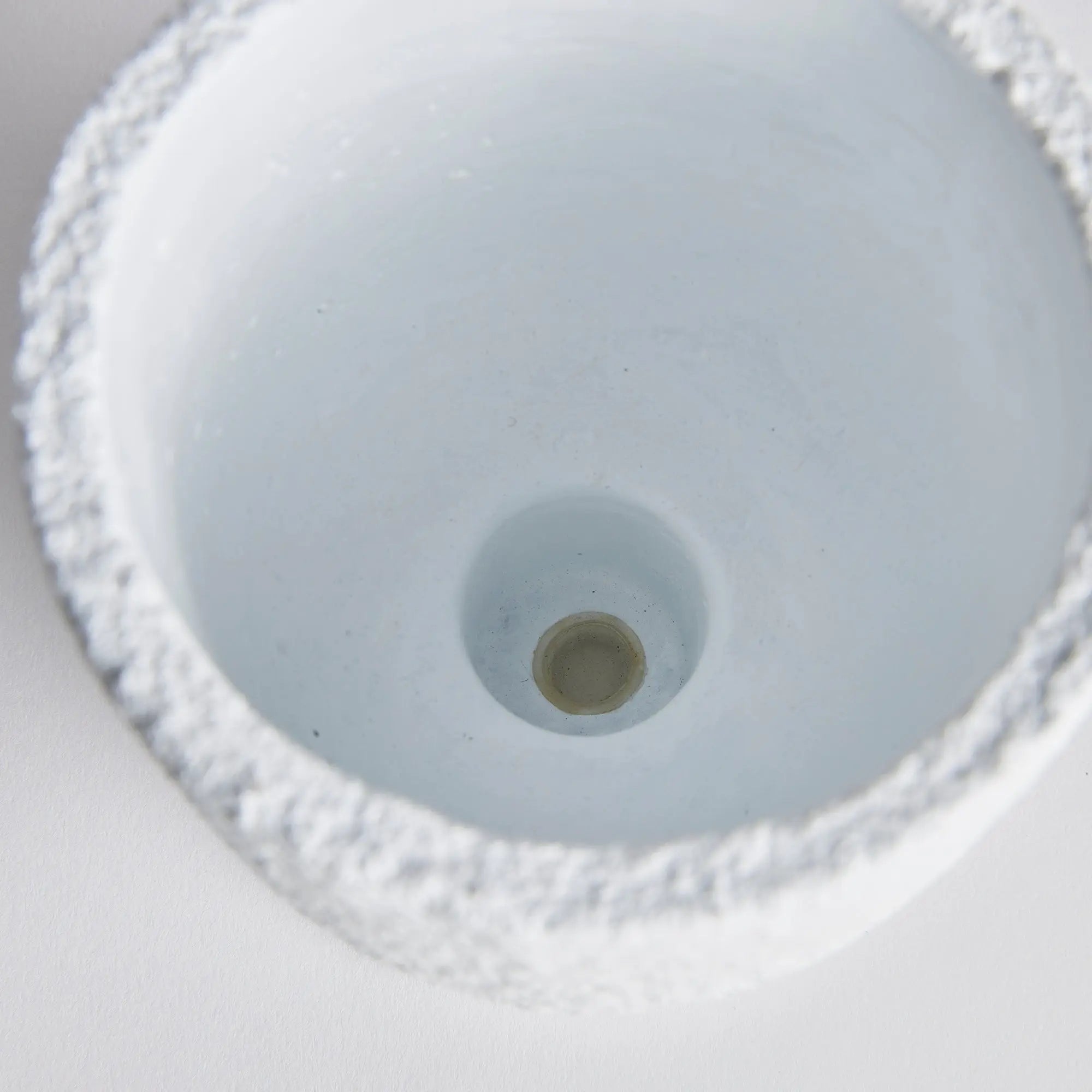 Isadora Small Footed Urn - White Concrete Decorative Planter Napa Home & Garden