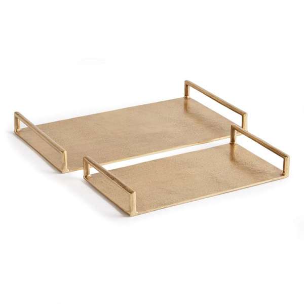 Elora Decorative Trays, Set of 2