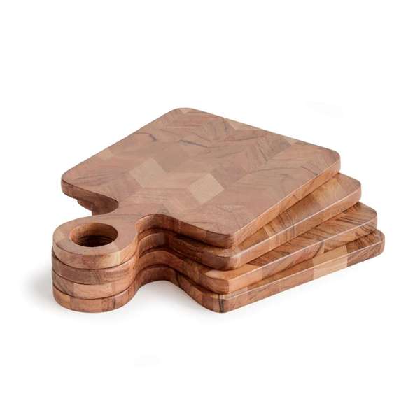 Renata Mini Serving Boards, Set of 4