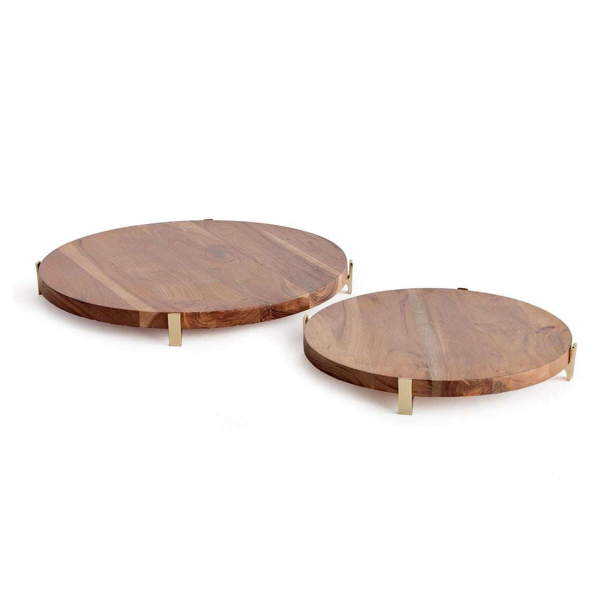 Cherie Round Serving Boards, Set of 2