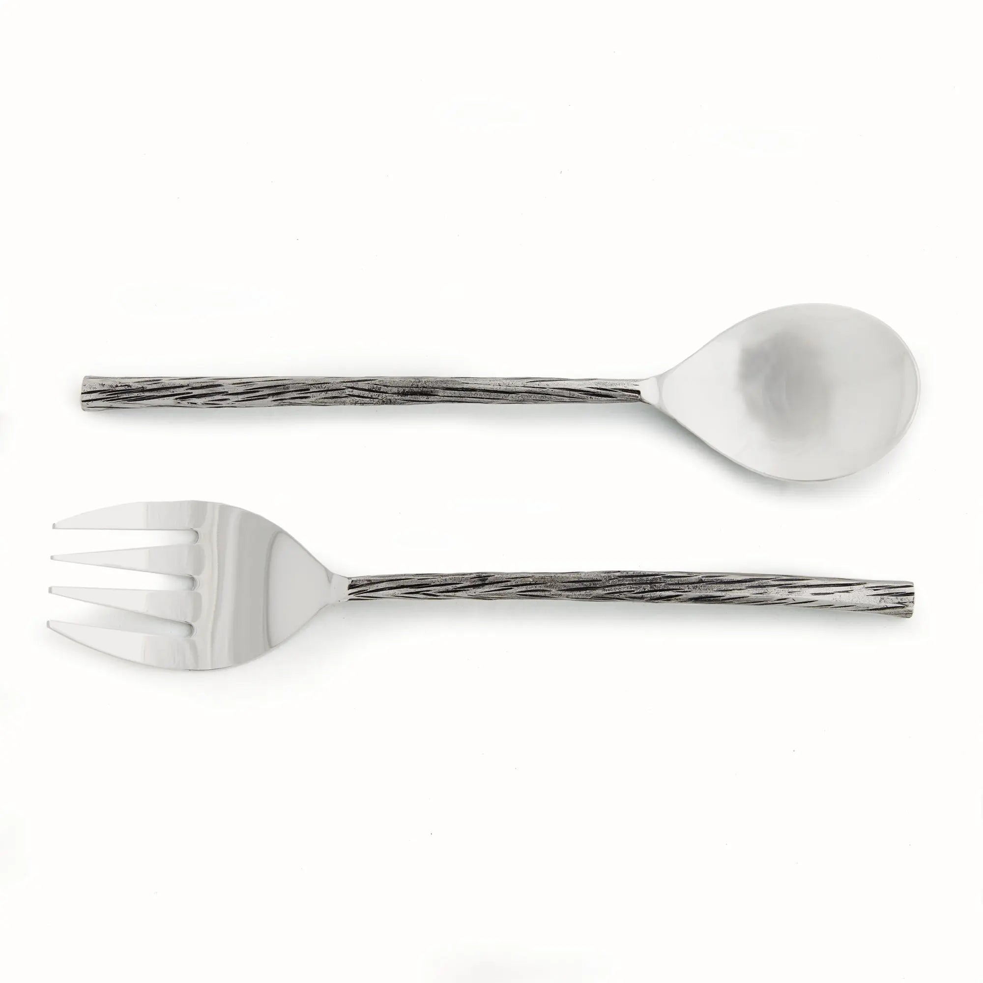 Arwell Silver Salad Servers Set