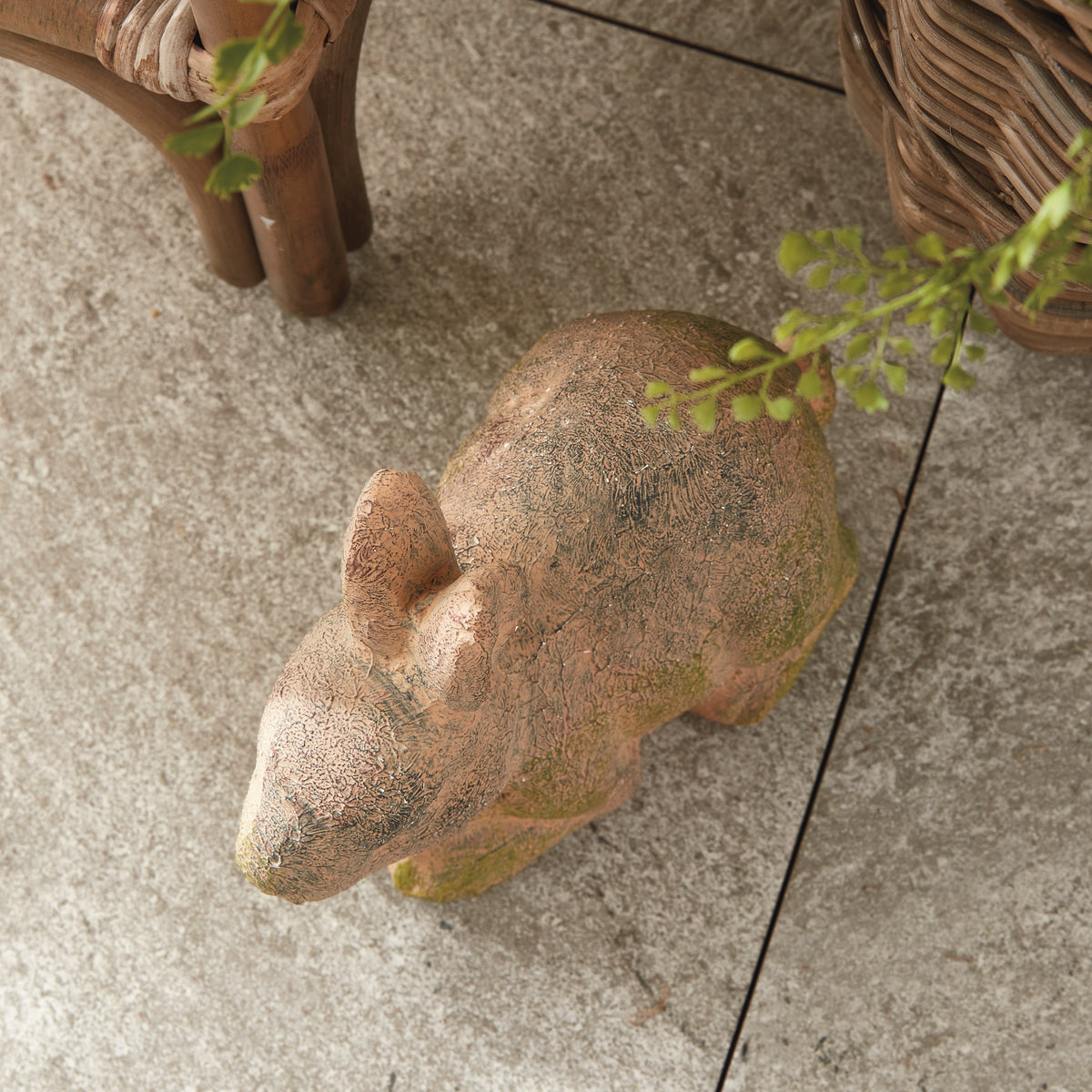 Weathered Garden Rabbit Large