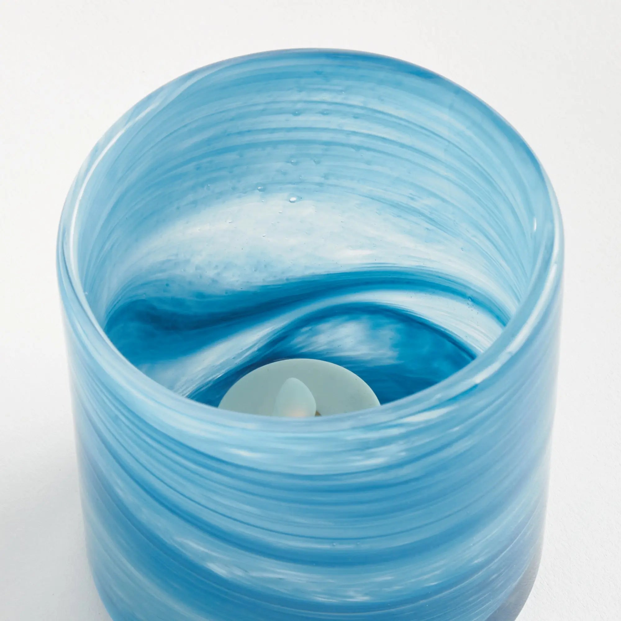 Barclay Butera Seaside Glass Hurricane