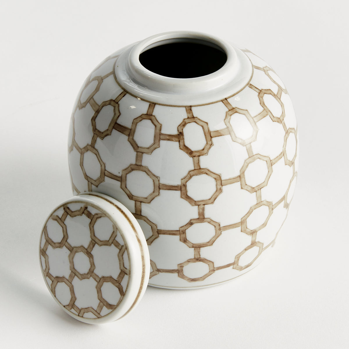 Province Link Lidded Jar