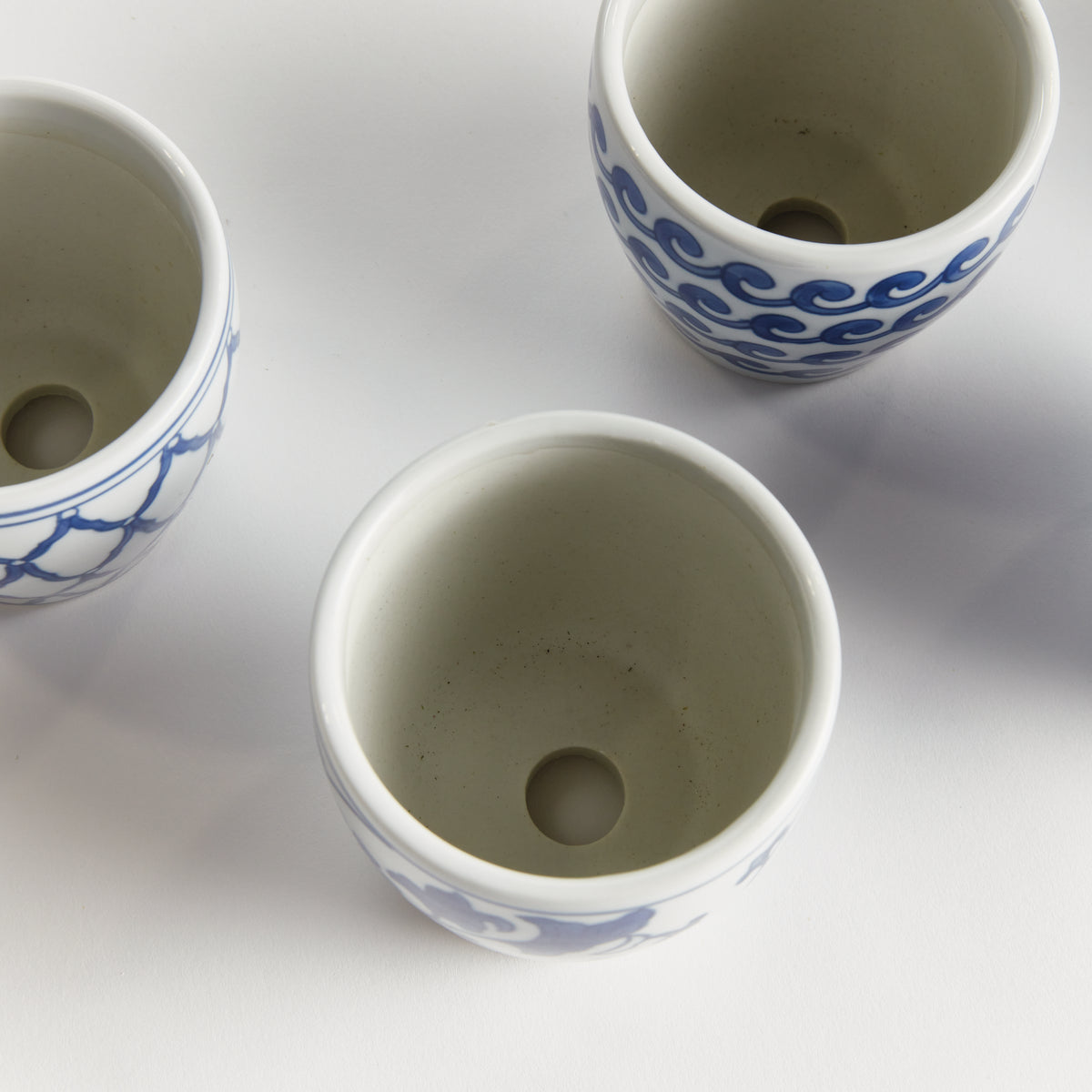 Barclay Butera Dynasty Mini Flower Pots, Set of 6