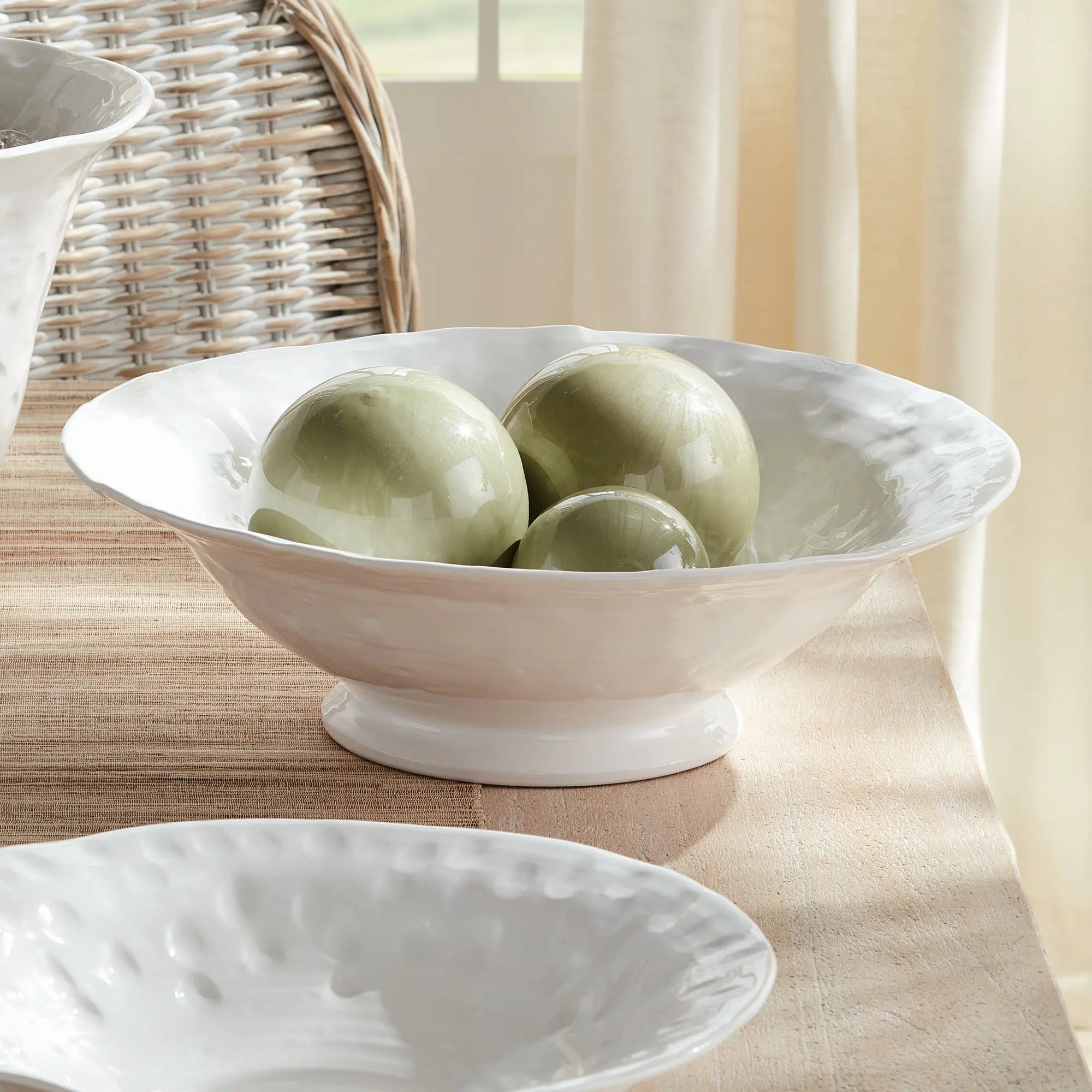 Italian Coastal Decorative Bowl (Large)
