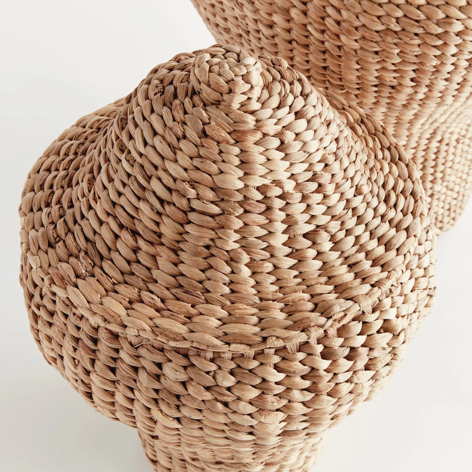 Water Hyacinth Ginger Jars - Set of 2 | Woven Decorative Jars Napa Home & Garden