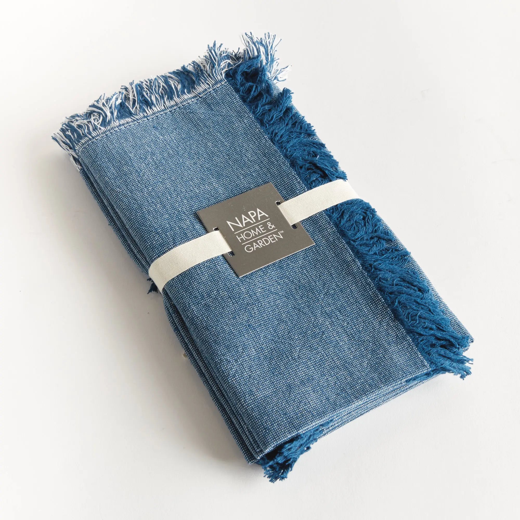 Aura Cotton Dinner Napkins - Set of 4 | Soft, Durable & Machine Washable - Villa Decor & Design