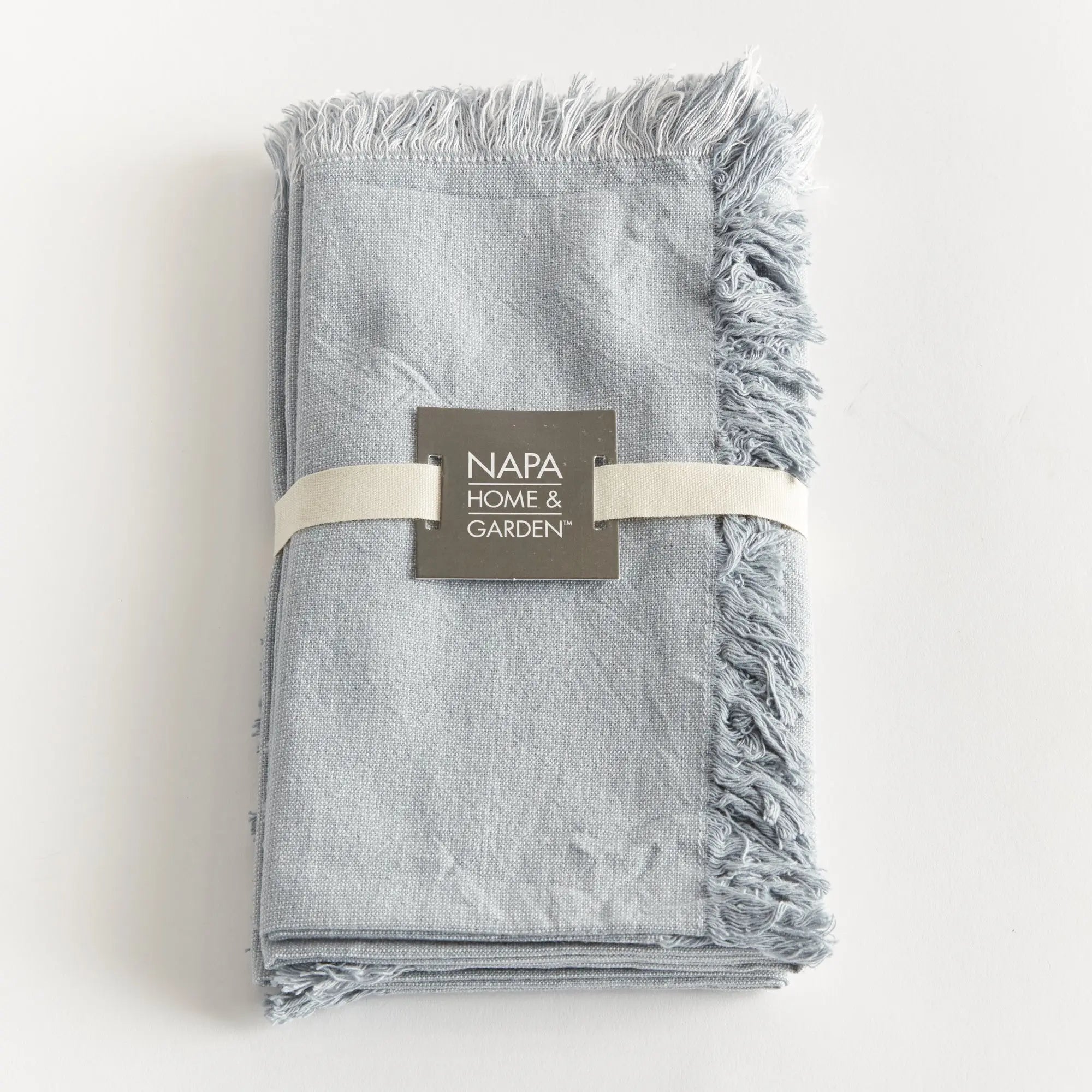 Aura Cotton Dinner Napkins - Set of 4 | Soft, Durable & Machine Washable - Villa Decor & Design