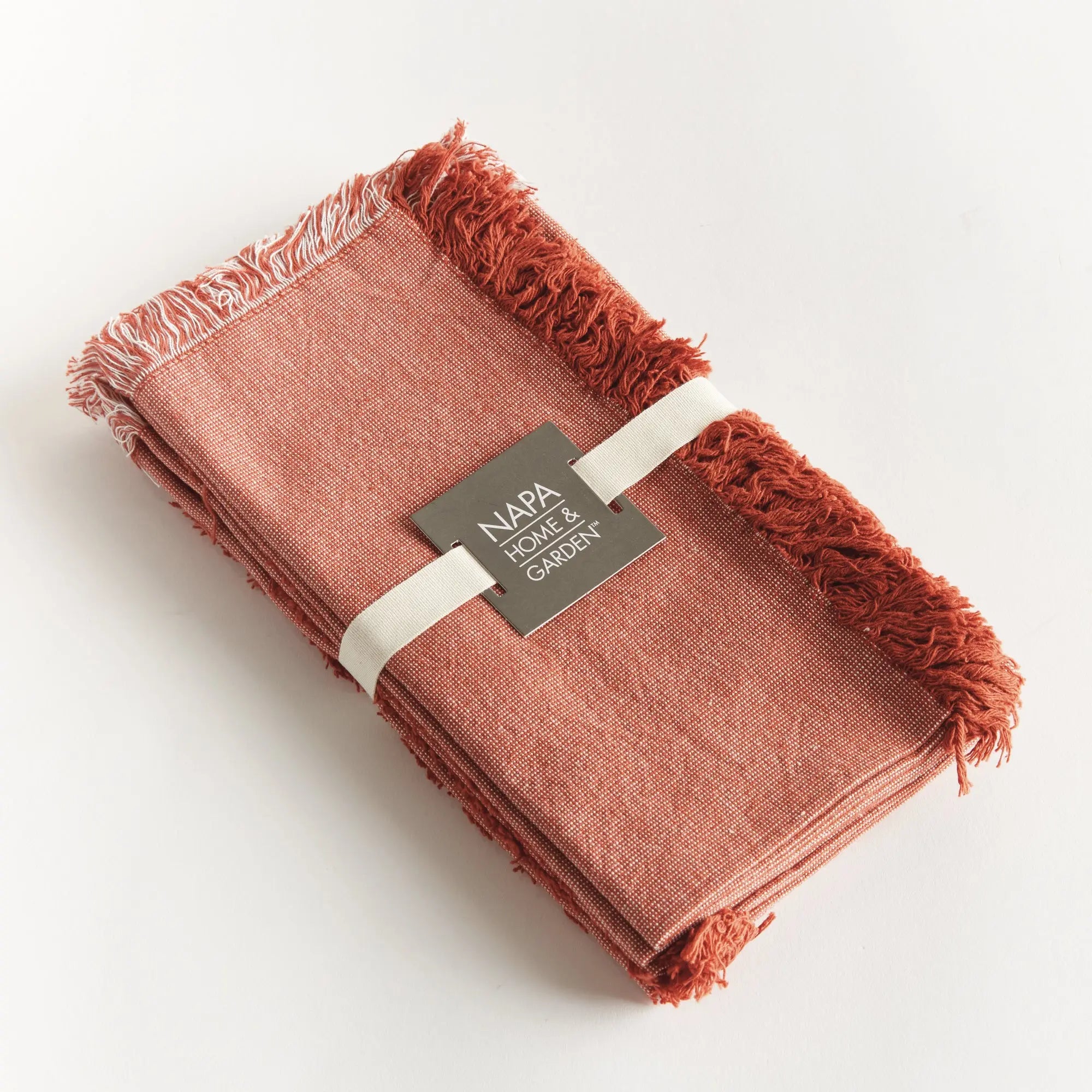 Aura Cotton Dinner Napkins - Set of 4 | Soft, Durable & Machine Washable - Villa Decor & Design