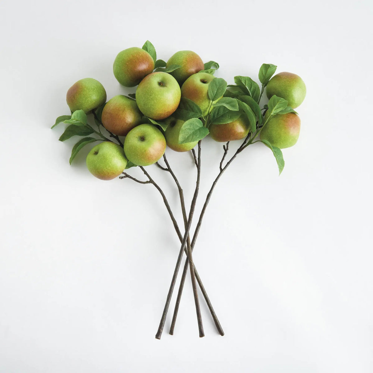 Apple Branches 20" Set of 4 – Green
