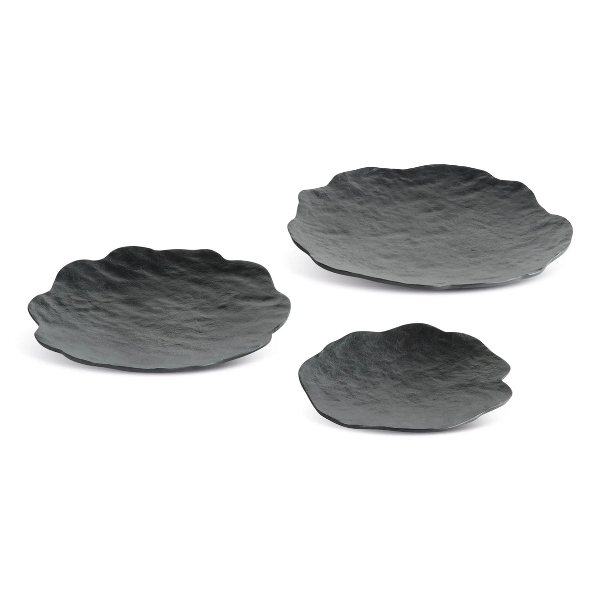 Rylee Decorative Trays Set of 3 – Black
