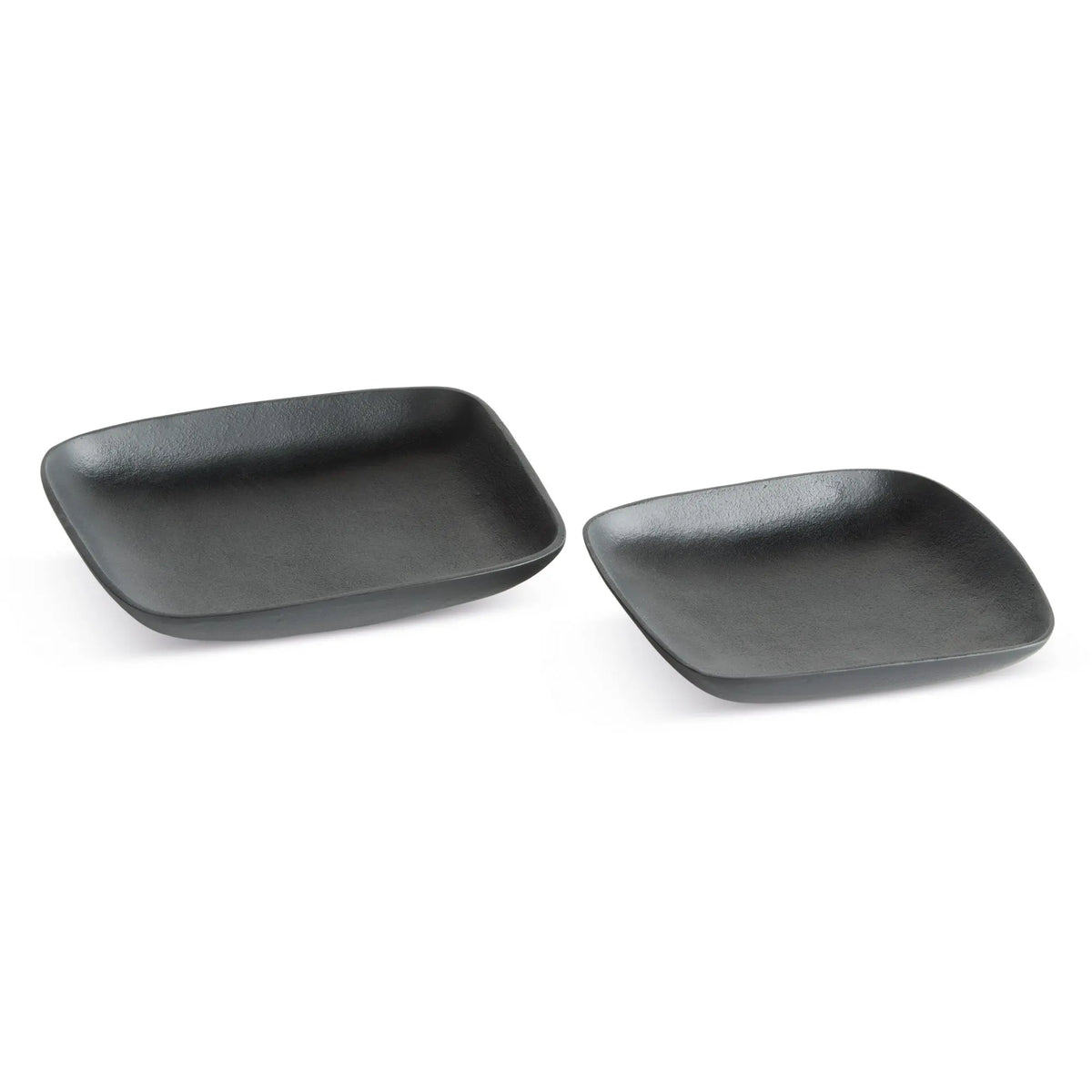 Benton Decorative Trays Set of 2 – Black