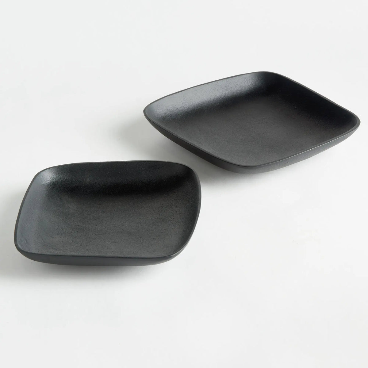 Benton Decorative Trays Set of 2 – Black