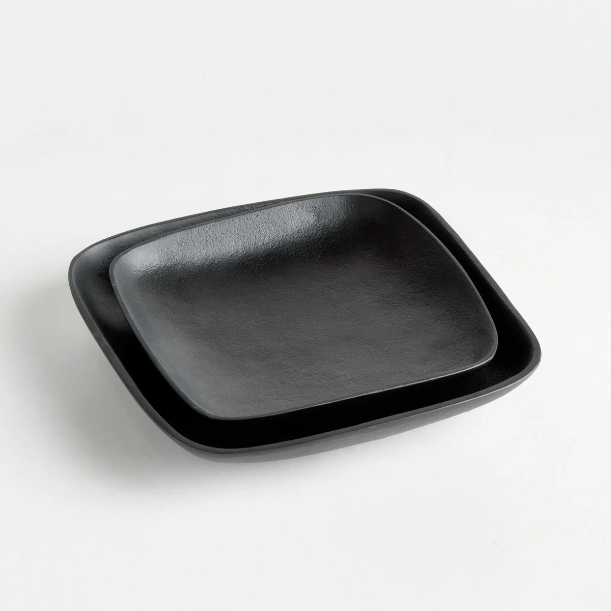 Benton Decorative Trays Set of 2 – Black