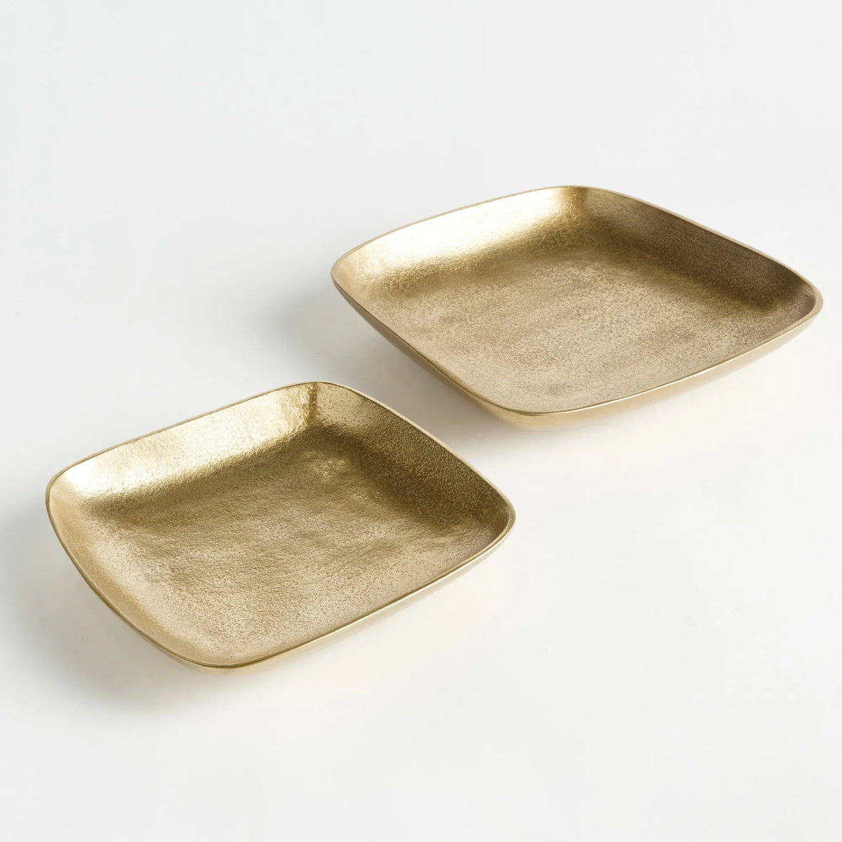 Benton Decorative Trays Set of 2 – Gold