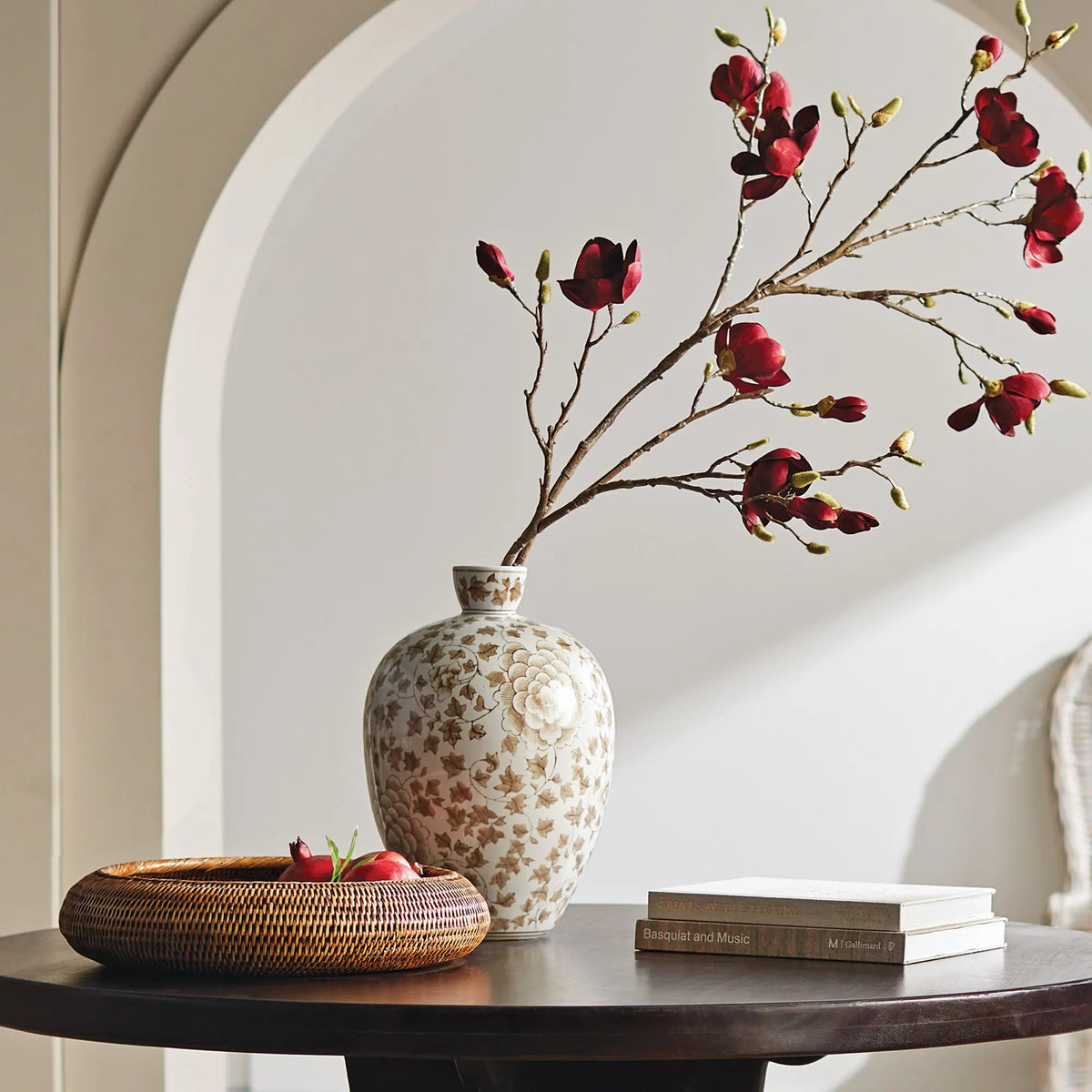Province Lotus Bottle Vase