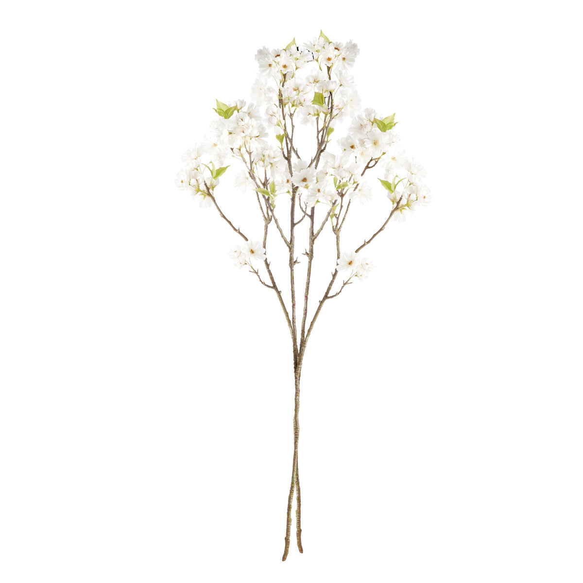 Double Cherry Blossom Branches 46", Set of 2