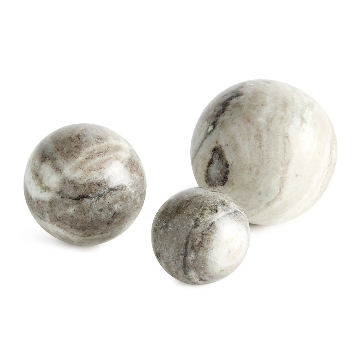 Jaqueline Marble Orbs Set of 3