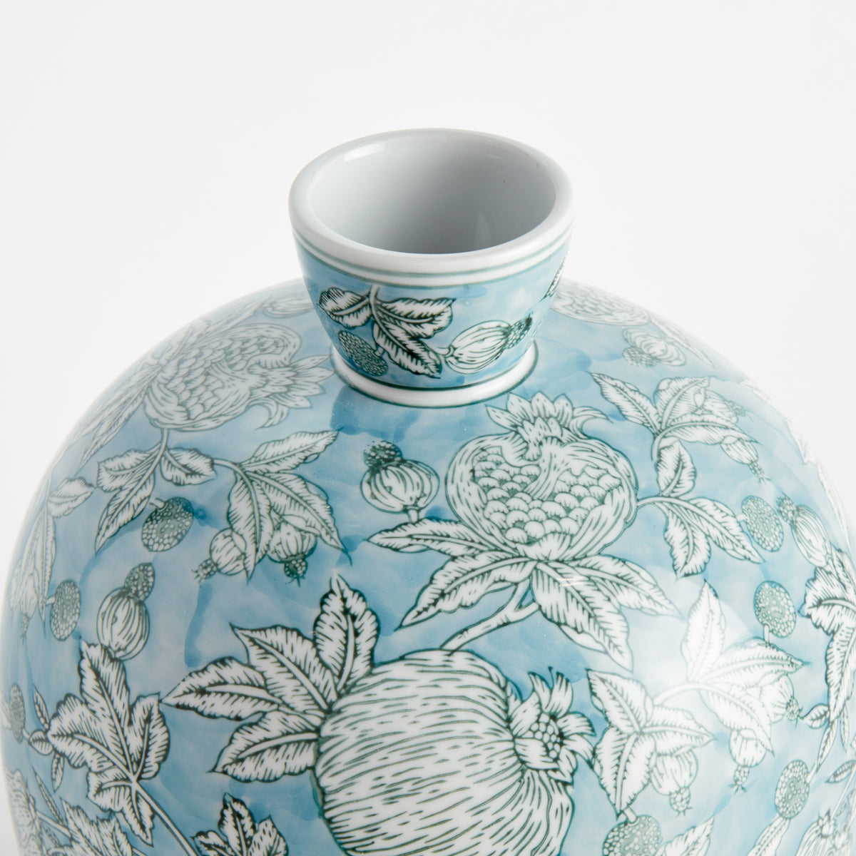 Pomegranate Sketch Vase