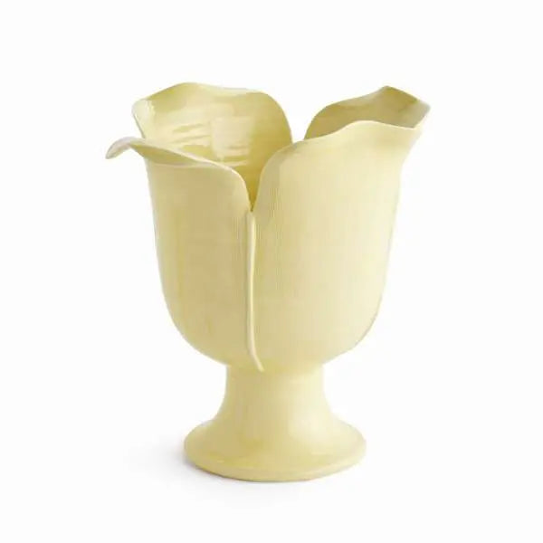 Petalo Vase - Handmade Italian Sculptural Petal Vase (White or Celadon) Napa Home & Garden